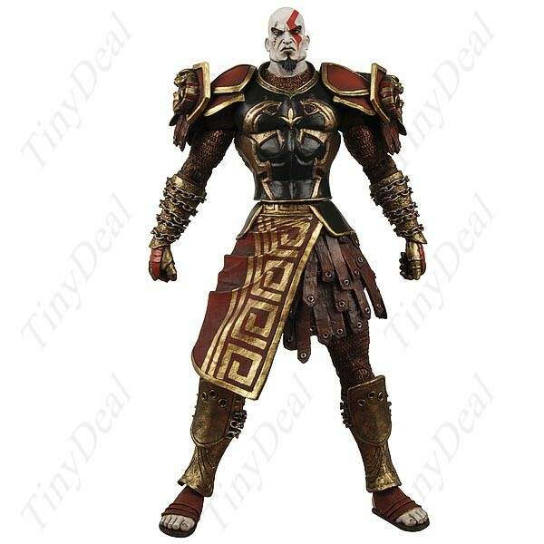 God of War Action Figure Set exibição Plastic Toy Decor Gift Collection