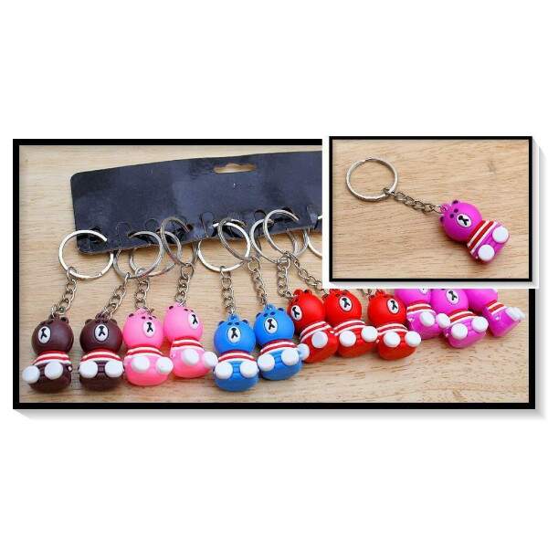 Chaveiro Ursinho Pacote Com 12 PCS CH630