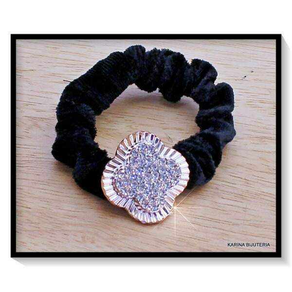 Rbico Luxo Em Veludo Strass CA6363