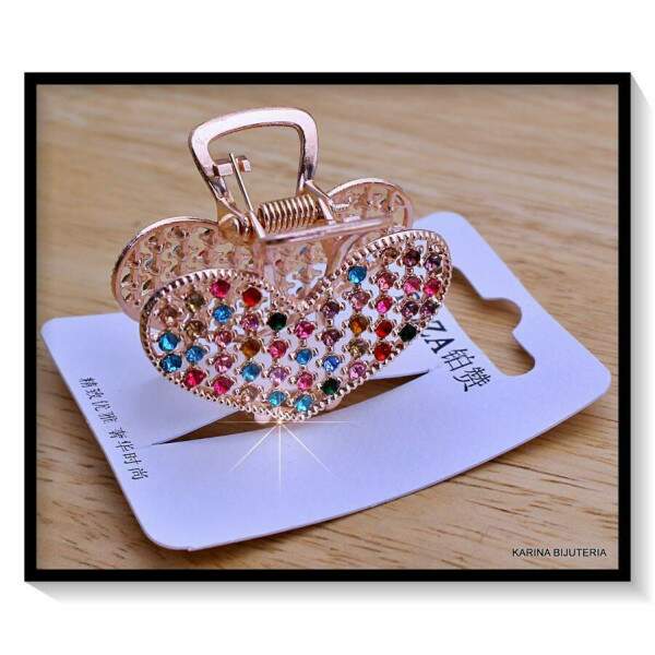 Piranha Met. Mdia Em Strass Corao CA6420