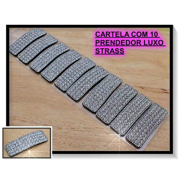 Tic-Tac Geomtrico Com Strass PCT Com 10 PCS CA6474