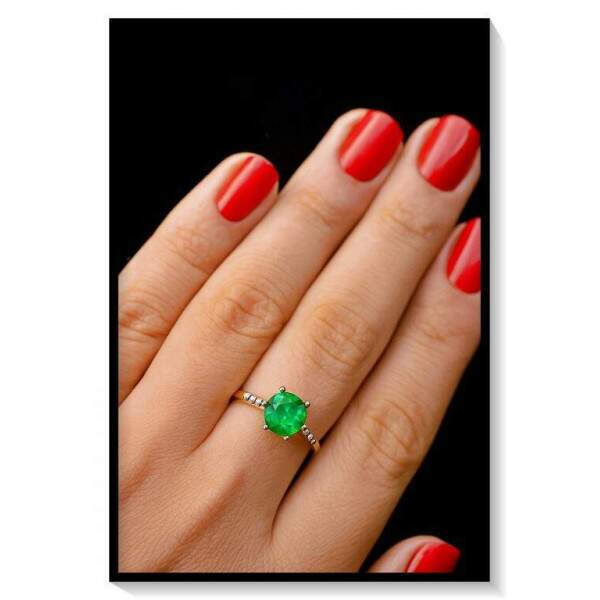 Anel Pedra/Strass Color AN2438