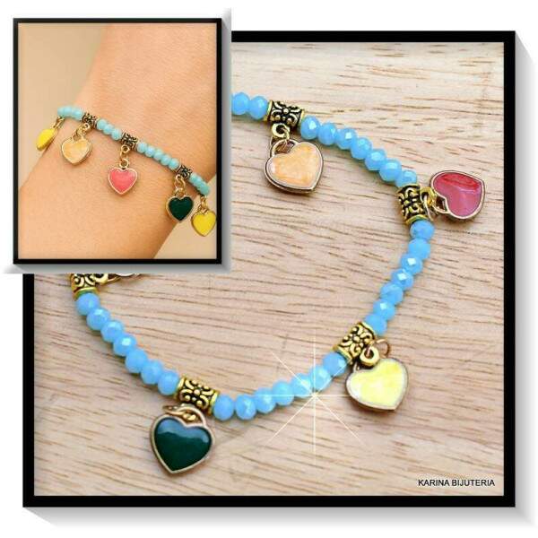 Pulseira InfantilCorao LI4861