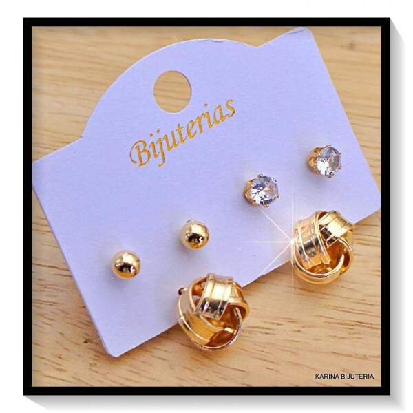Brincos Inovao 3 Pares BP4553