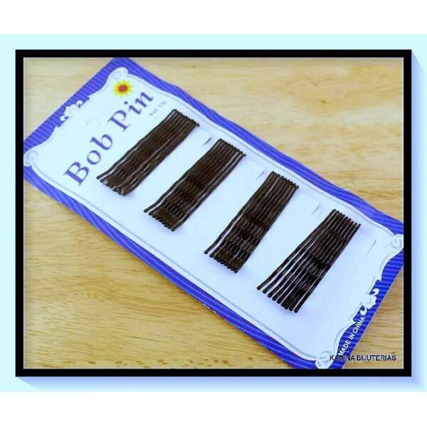 Cartela Com 36 Grampos Black CA6494