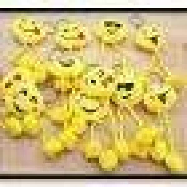 Chaveiro Emoji Pacote Com 12 PCS CH729