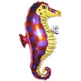 Balao Cavalo Marinho Rosa Acessorios Para Festas Estilo E Festas