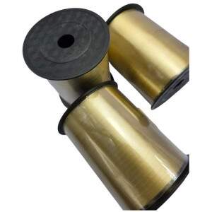 Fitilho dourado 500 mts 3/16 para decorao