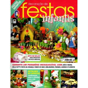 Revista Decorao de Festas Infantis edio 09 Joo e Maria e mais temas