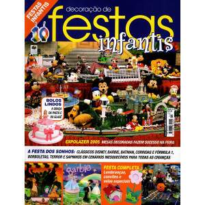 Revista Decorao de Festas Infantis edio 10 Clssicos Disney