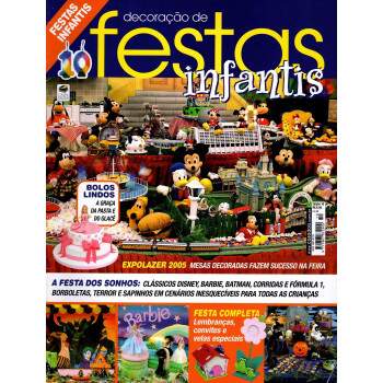 Revista Decorao de Festas Infantis edio 10 Clssicos Disney