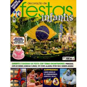Revista Decorao de Festas Infantis edio 13 Copa do Mundo