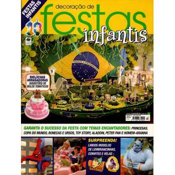 Revista Decorao de Festas Infantis edio 13 Copa do Mundo
