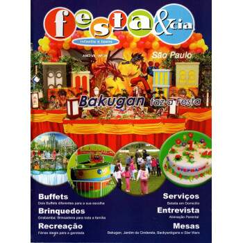 Revista Festa & cia infantis e teens Ano VII - N26 Bakugan