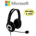 Microsoft Lifechat Lx-3000 Headset Fone C/ Microfone Usb Digital