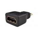 Adaptador Conversor Mini Hdmi P/ Hdmi - Suporta 3d - Mymax
