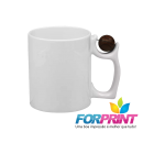 Caneca animada bola de basquete Cerâmica Resinada para Sublimação 300ml 1 Unidade