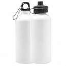 Garrafa Squeeze em Alumínio Branco para Sublimação / 2 Bicos / 600ml / 1 Unidade + Grátis Caixinha