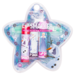 Lip Smacker Disney Holiday Frozen Lip Balm Trio Bag (Blueberry Pop - Ice Cream Pop - Frozen Jelly Bean)