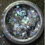 Pigmento Bright Fireworks 100-1500 micron (royal/turquesa) 20g