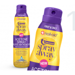 Nail Aid 1 Second Spray Away (removedor com acetona + colágeno + ac hialurônico)
