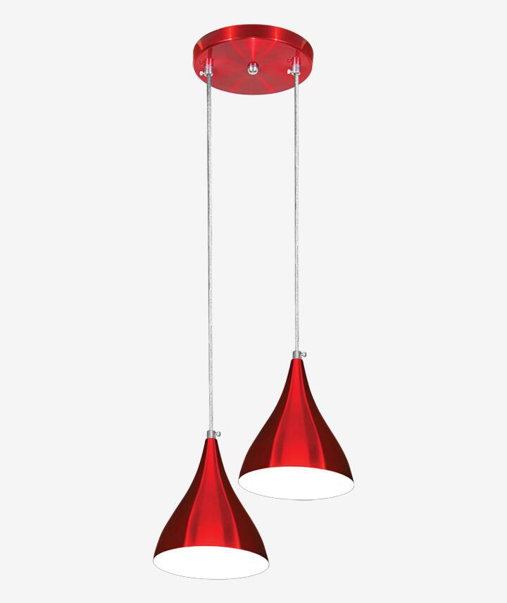 Luminária Pendente duplo GOTA Pequena E27