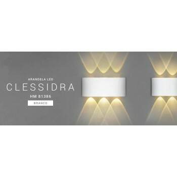 Luminria Arandela LED Clessidra 6W