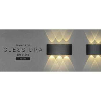 Luminria Arandela LED Clessidra 6W