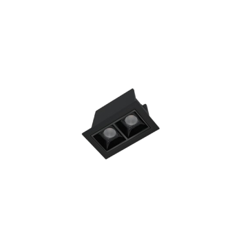 Luminria SPOT Downlight LED SOUL 2X Preto