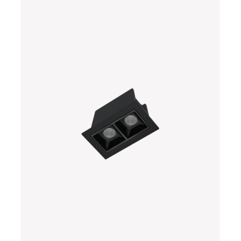 Luminria SPOT Downlight LED SOUL 2X Preto
