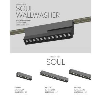 Luminria SOUL 24W Sistema BELTS