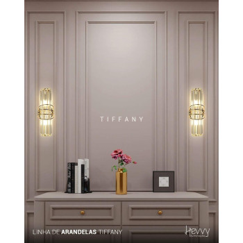 Arandela TIFFANY gold SL-0582L/W2 GD