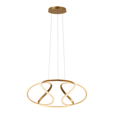 Pendente Horizon MEETING Dourado fosco PZ-950 GD