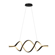 Pendente Horizon DNA Preta PZ-0085 BK