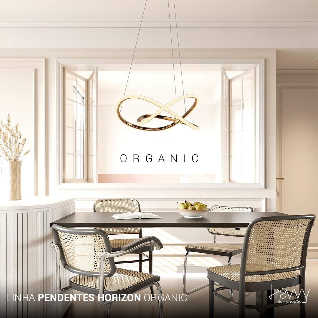 Pendente Horizon ORGANIC Dourado PZ-819 GD