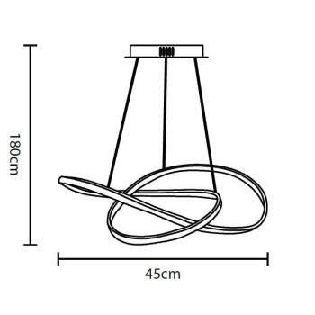 Pendente Horizon ORGANIC Dourado PZ-819 GD