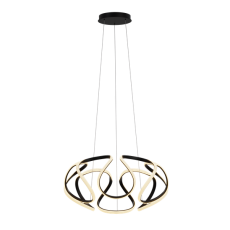 Pendente Horizon QUEEN Preto PZ-20605-1 BK