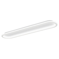 Plafon LED SLIN retangular 90cm 78W Multicolor branco PZ-1058/90T BC
