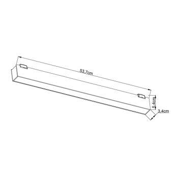Luminria DIFUSA 24W Sistema LOFTY