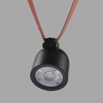 Luminria SPOT direcional 12W preta Sistema LOFTY