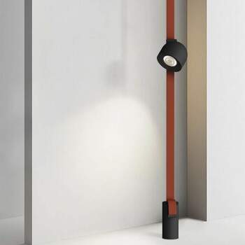 Luminria SPOT direcional 12W preta Sistema LOFTY