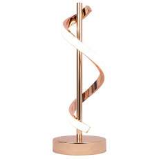 Luminria Abajur Spirale rose gold 12W LM-600D
