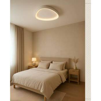 Luminria Plafon CURVES 54W Luz Indireta branco QX05623