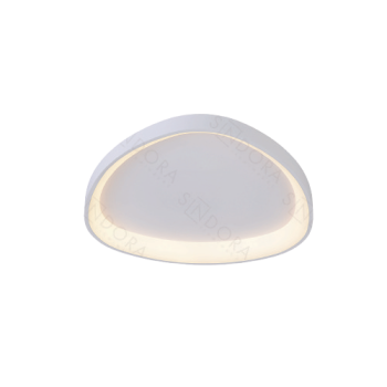 Luminria Plafon CURVES 68W Luz Indireta branco QX05625