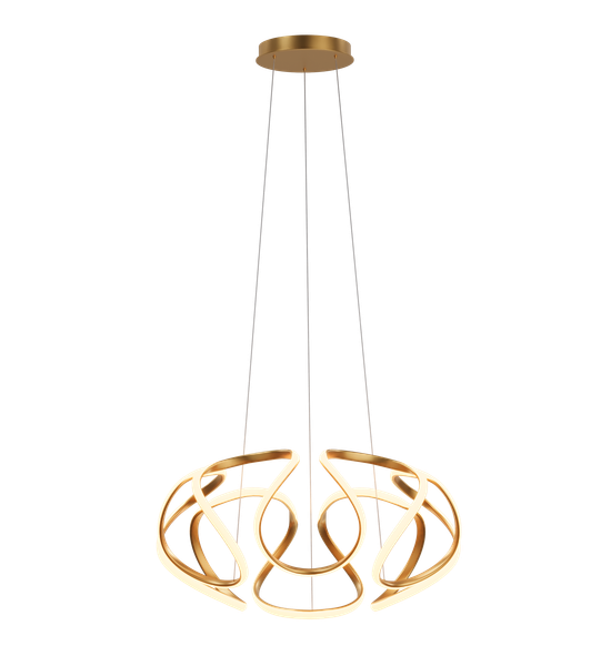 Pendente Horizon QUEEN dourado PZ-20605-1 GD Multicolor + Memória