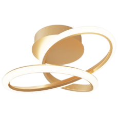Plafon Horizon MAZE dourado 27CM - Multicolor 20W PZ-034S GD