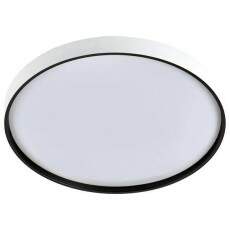 Plafon LED TORONTO Multicolor branco e preto 18W 26cm LY-8798AS BC+PT