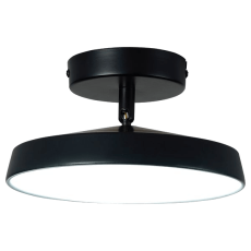 Plafon LED RET preto 23cm Multicolor 18W PZ-1070/230 BK