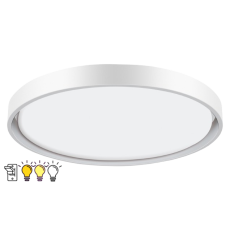 Luminria Plafon LED MONTANA Multicolor branco 48W LY-8762L BC+BC