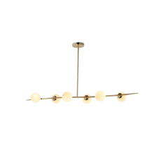 Pendente LOUISE 6XG9 SL-5874/H6 GOLD (jaboticaba)